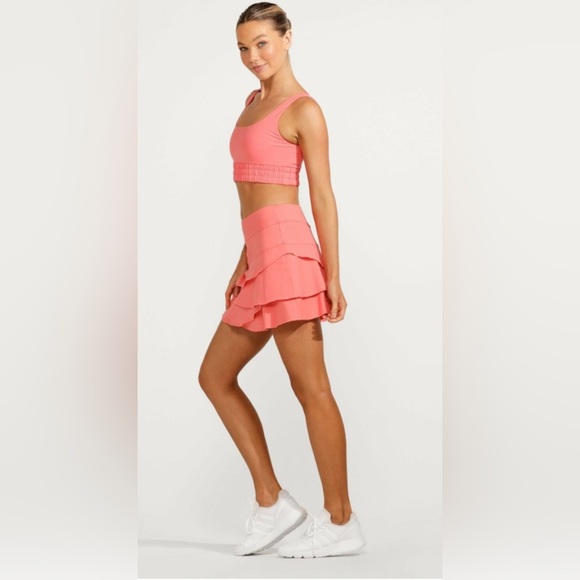 EleVen by Venus Williams | Cosmos Quick-Dry Tennis Skirt Sun Kissed Coral    NWT - Picture 4 of 9